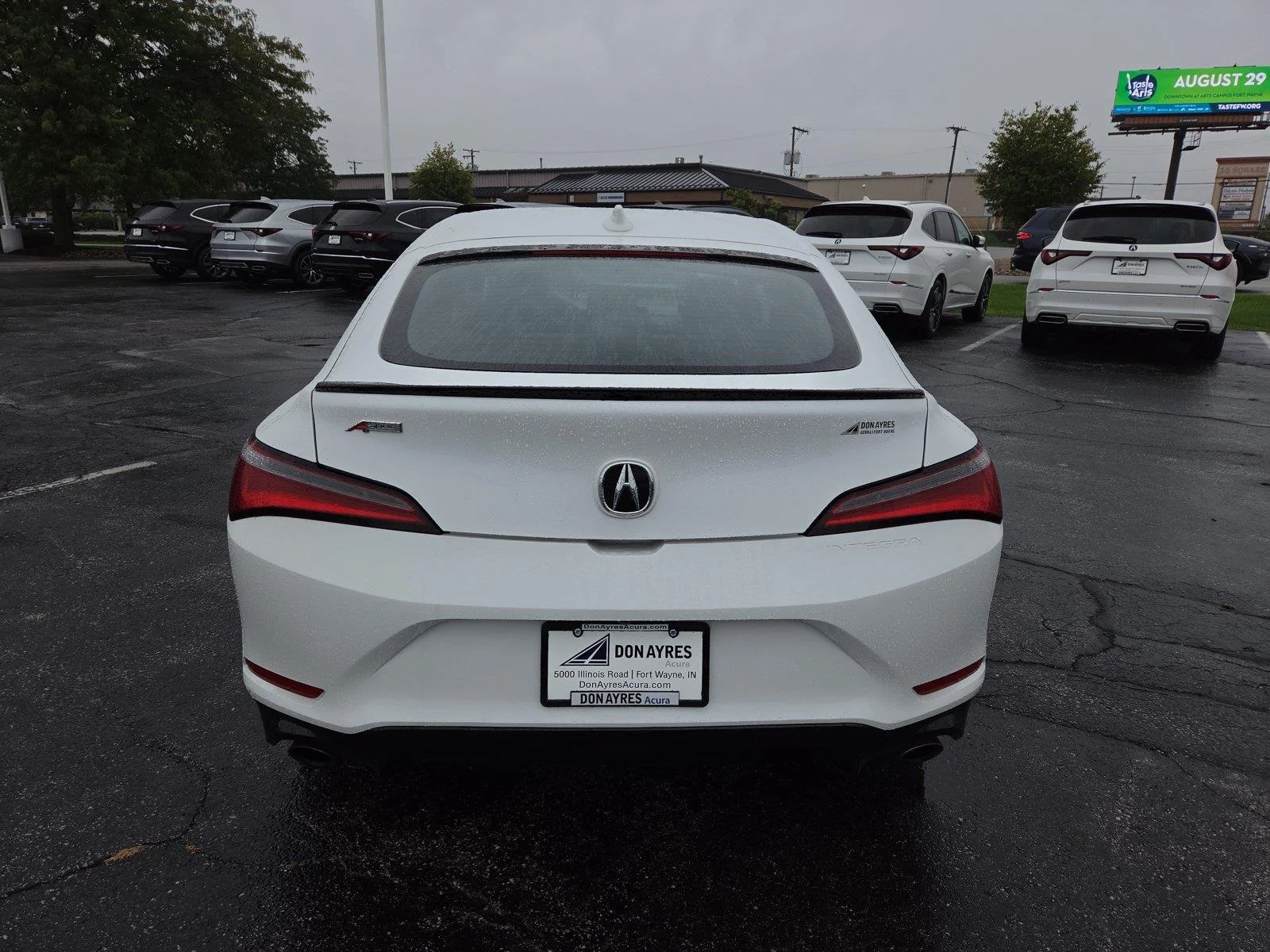 Used 2024 Platinum White Pearl Acura A-SPEC image 27