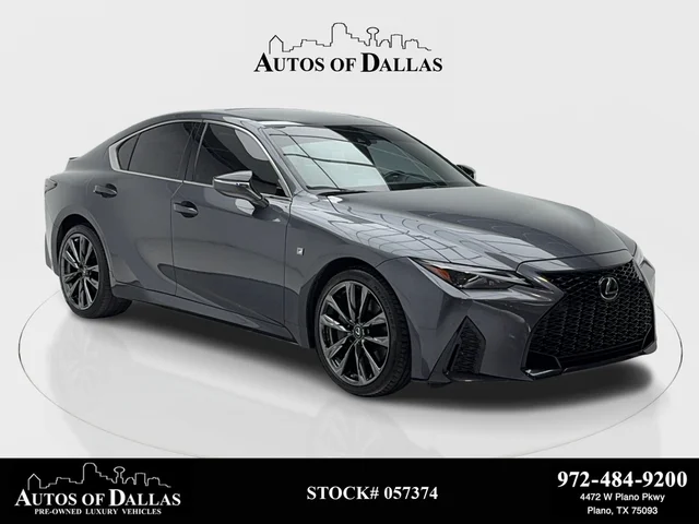 2022 Lexus IS 350 F SPORT CAM,SUNROOF,CLMT STS,BLIND SPOT