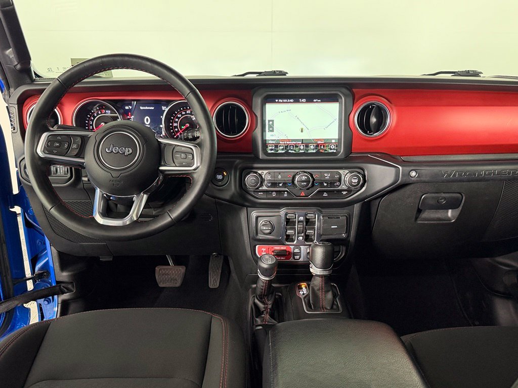 Used 2022 Blue Jeep Unlimited Rubicon image 14