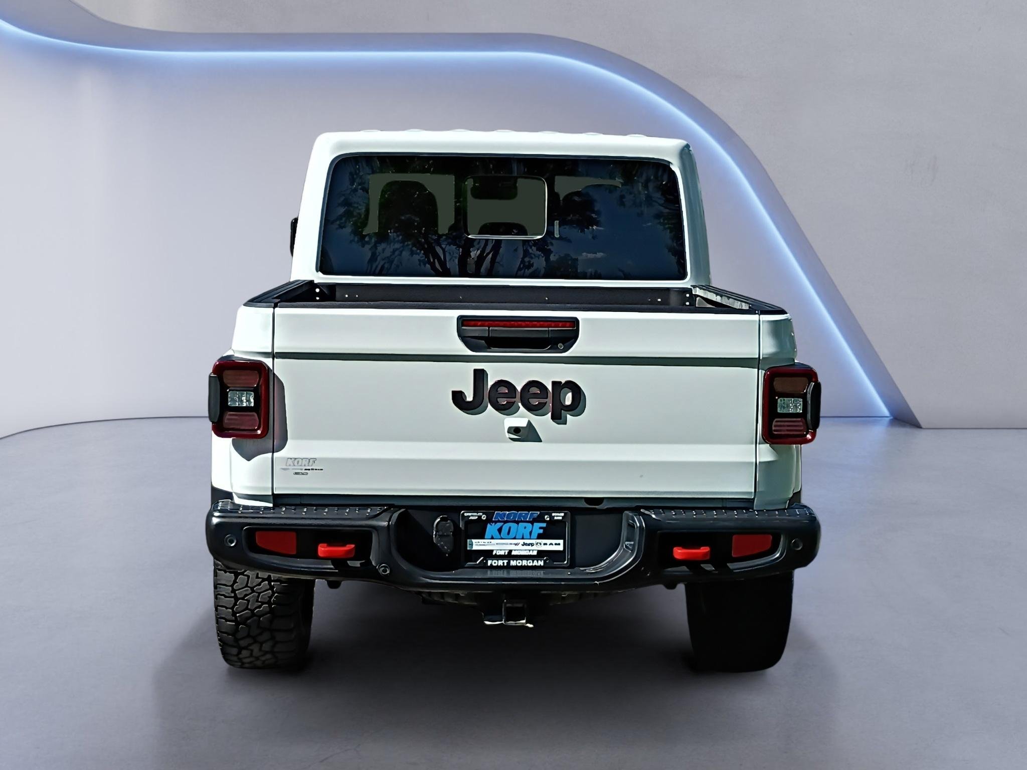 Used 2024 Bright White Clearcoat Jeep Rubicon X image 4