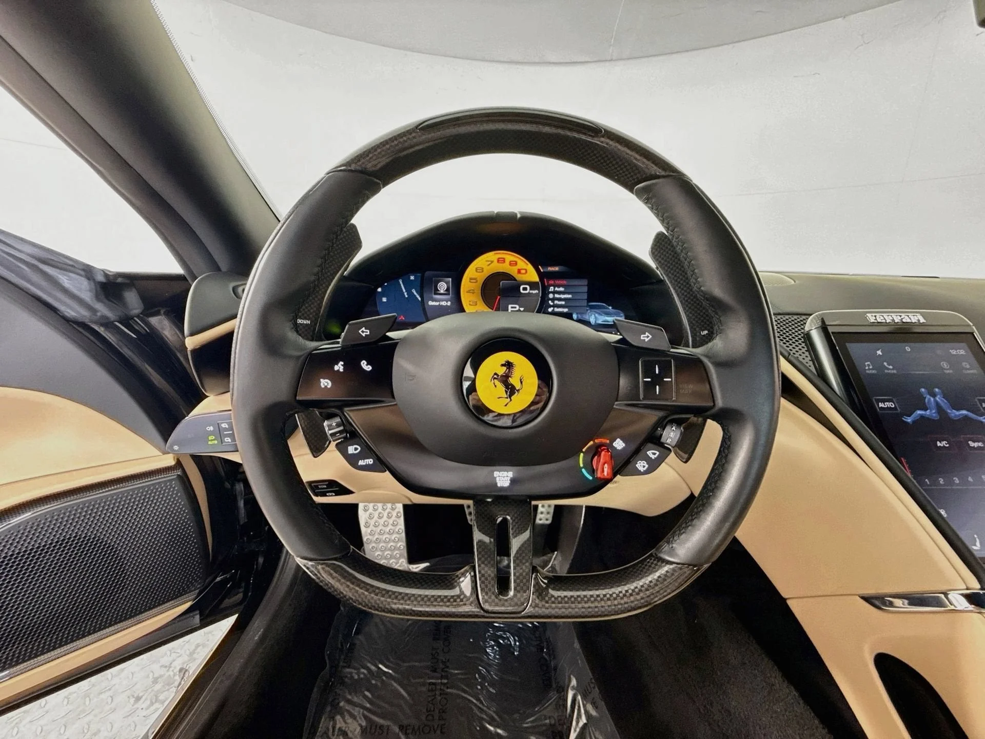 Certified Used 2021 Nero Daytona Ferrari Base image 10