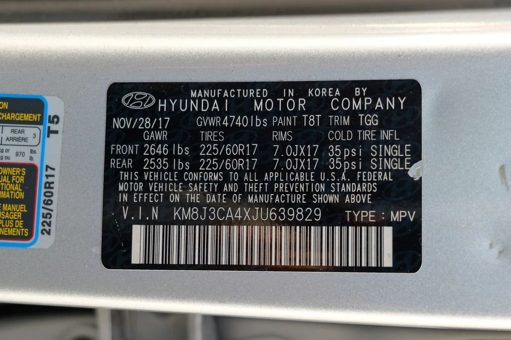 Used 2018 Molten Silver Hyundai SEL image 54
