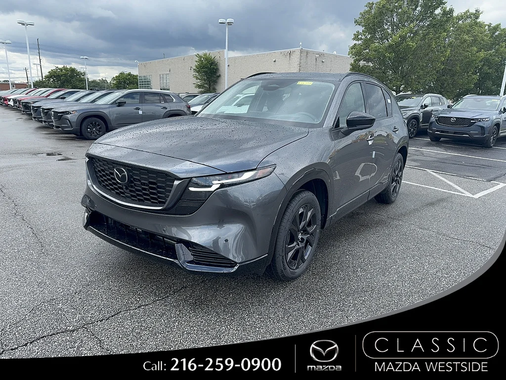 New 2026 Machine Gray Metallic Mazda 2.5 S Premium Plus AWD image 1