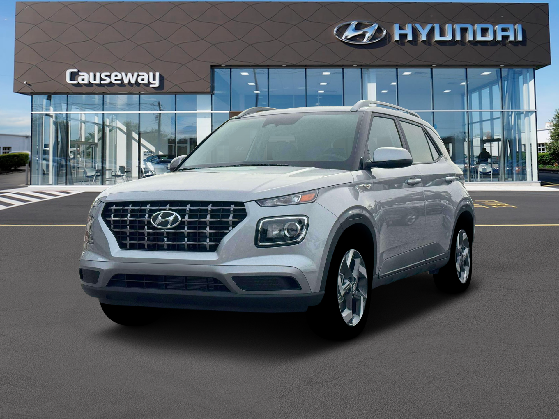 New 2026 Silver Hyundai SEL image 1