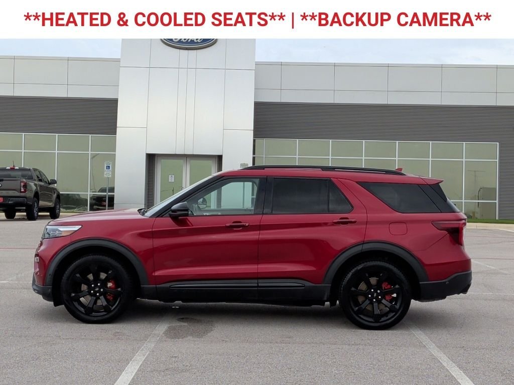 Used 2020 Rapid Red Metallic Tinted Clearcoat Ford ST image 5