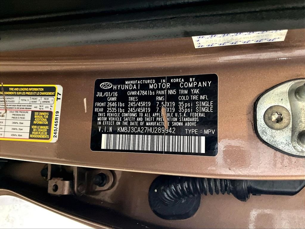 Used 2017 Beige Hyundai Limited image 37