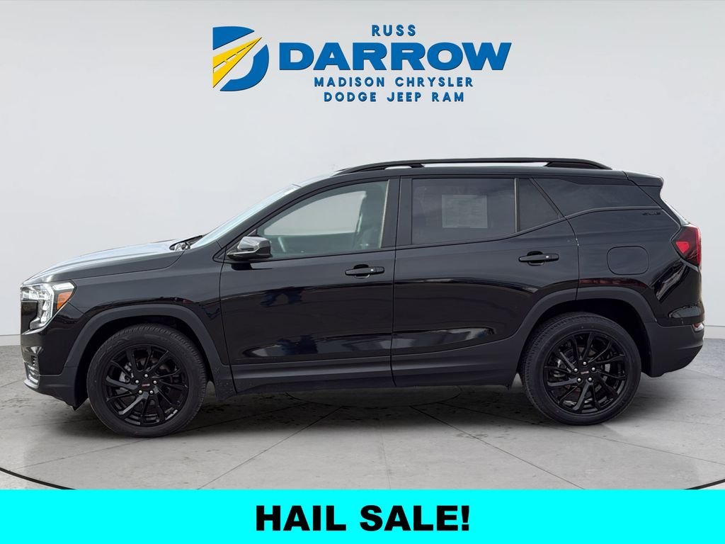 Used 2023 Black GMC SLE image 2