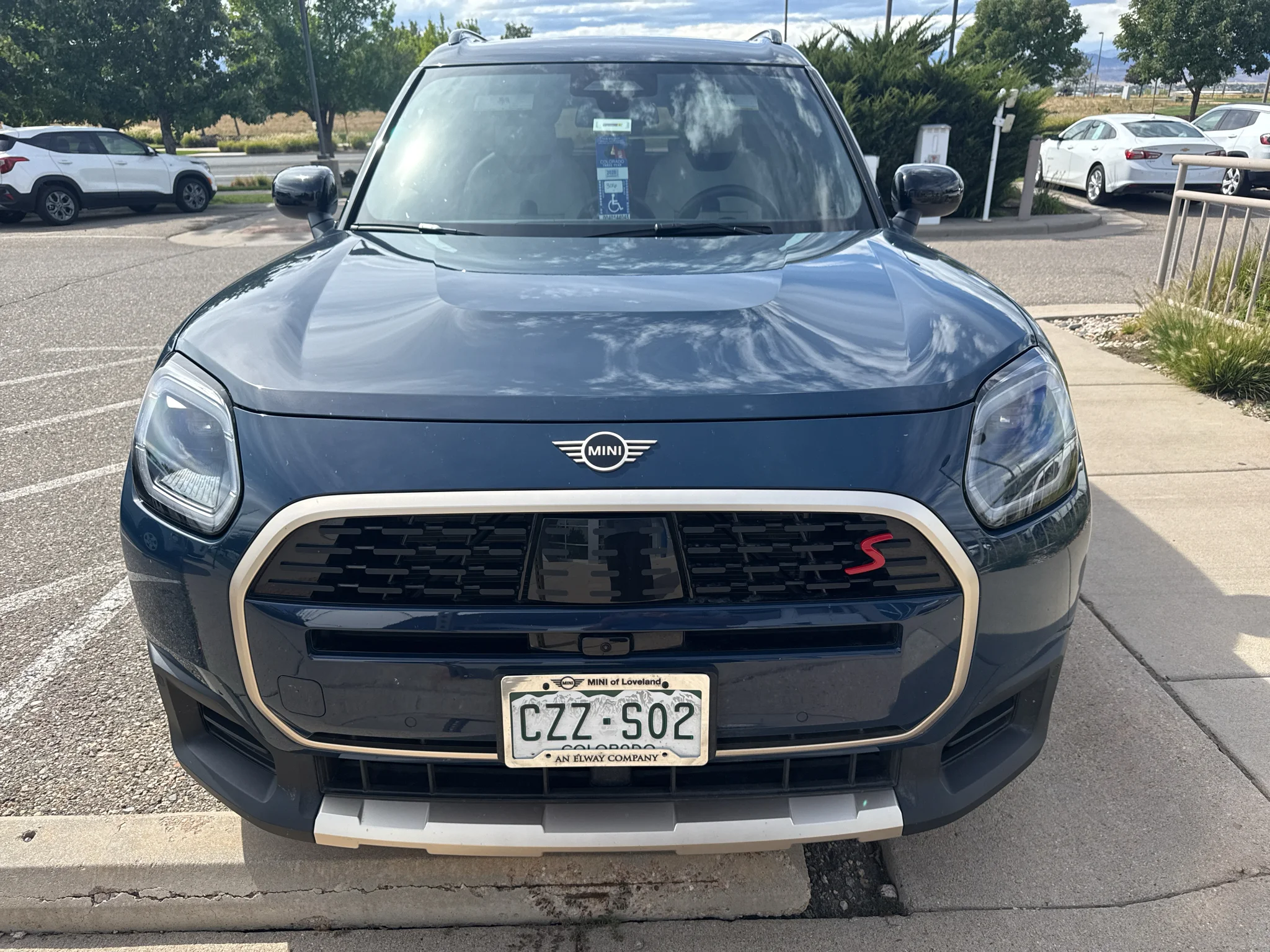 Used 2025 Indigo Sunset Blue Metallic MINI S image 7