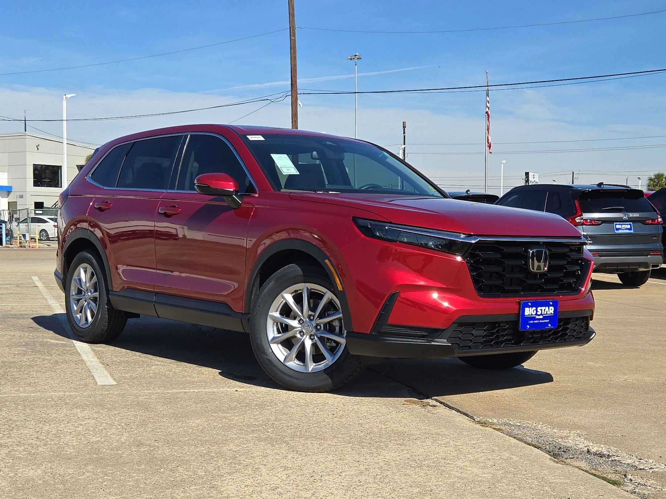 New 2027 Radiant Red Metallic Honda EX image 2