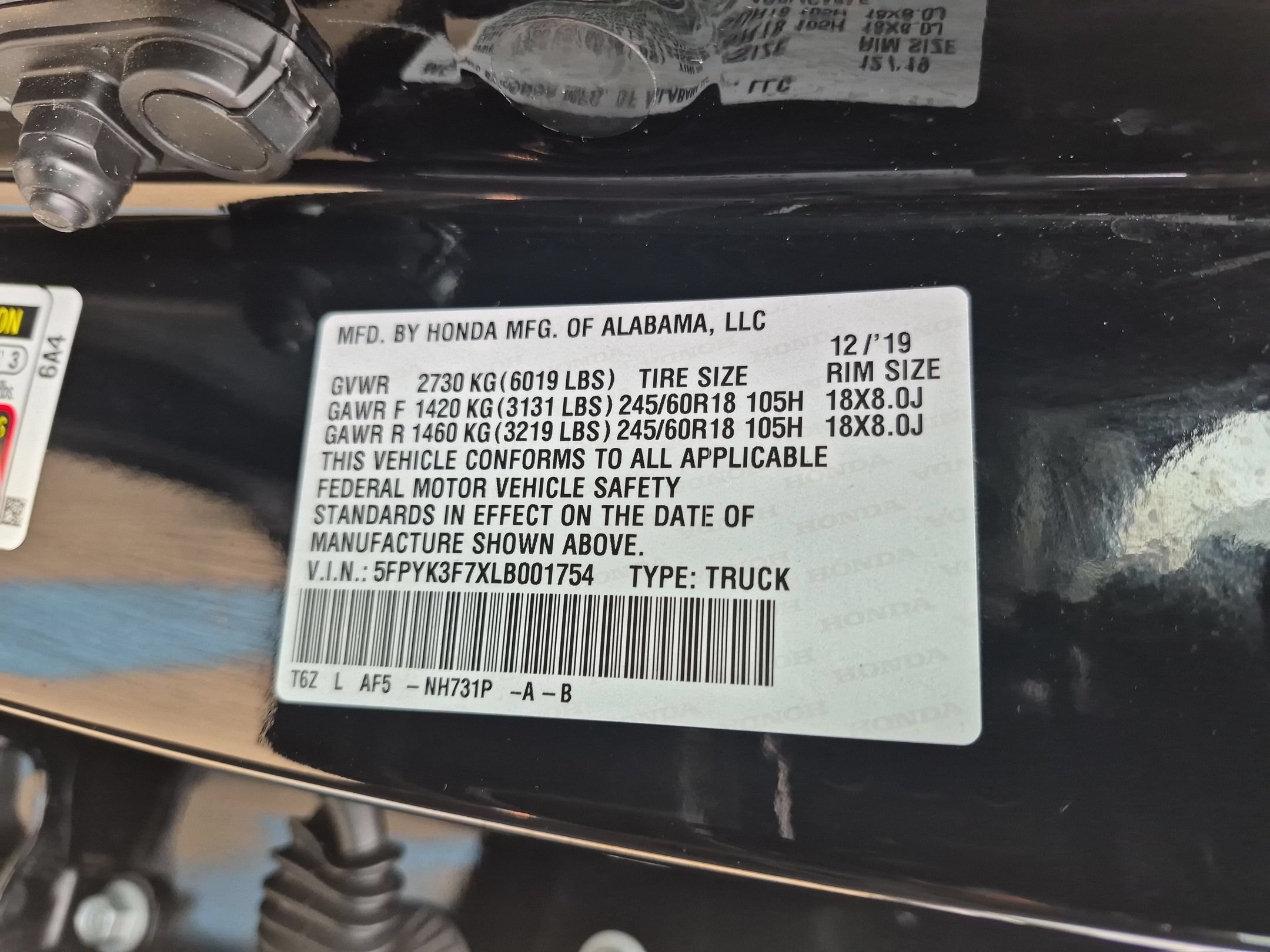 Certified Used 2020 Black Honda RTL-E image 35
