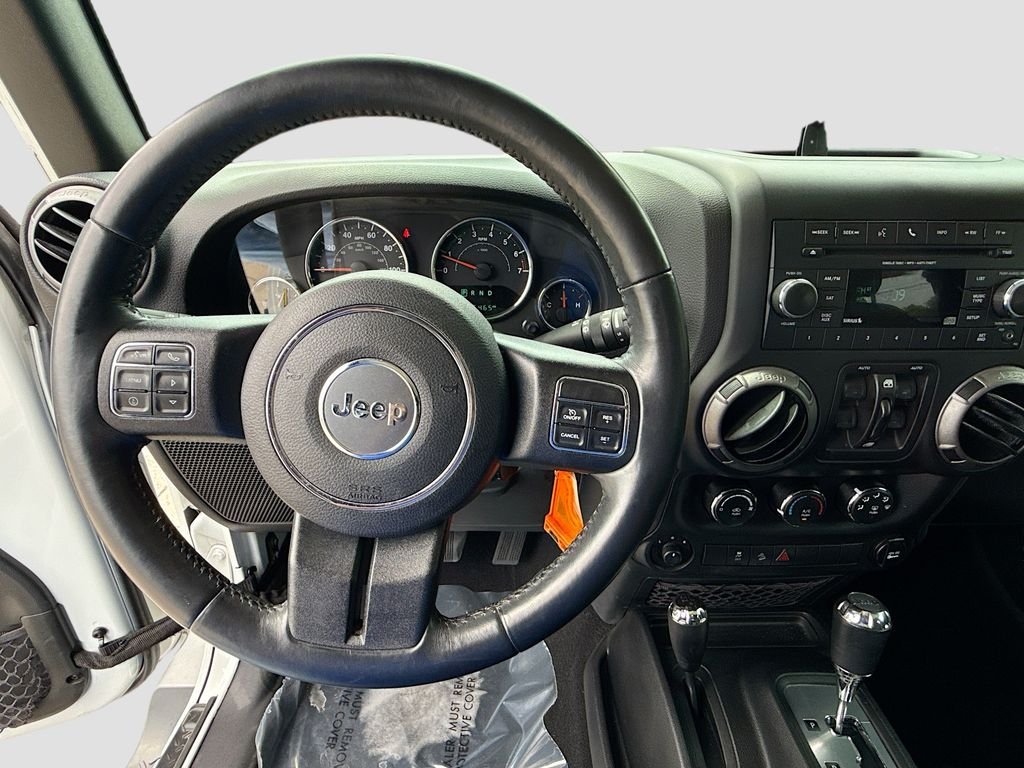 Used 2017 Bright White Clearcoat Jeep Sport image 10