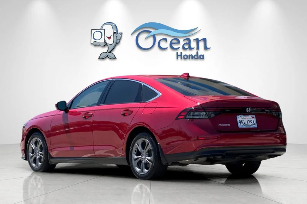 Used 2024 Radiant Red Metallic Honda EX image 6