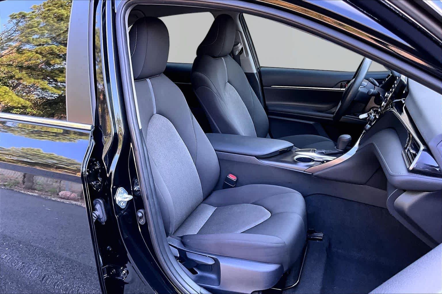 Certified Used 2024 Midnight Black Metallic Toyota LE image 9
