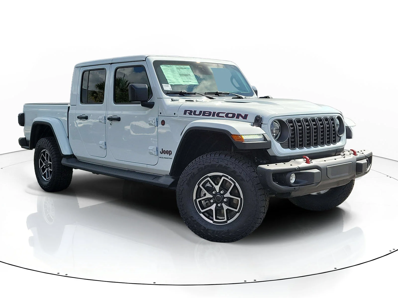 New 2026 Bright White Clearcoat Jeep Rubicon image 1