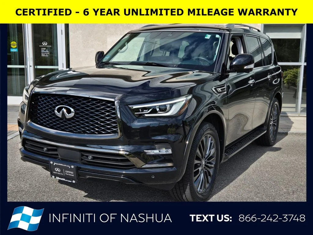 Certified Used 2023 Black INFINITI Premium Select image 1