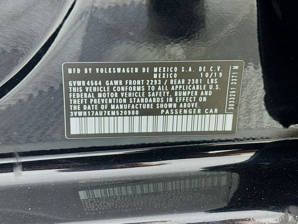 Used 2019 Black Volkswagen TSI S image 31