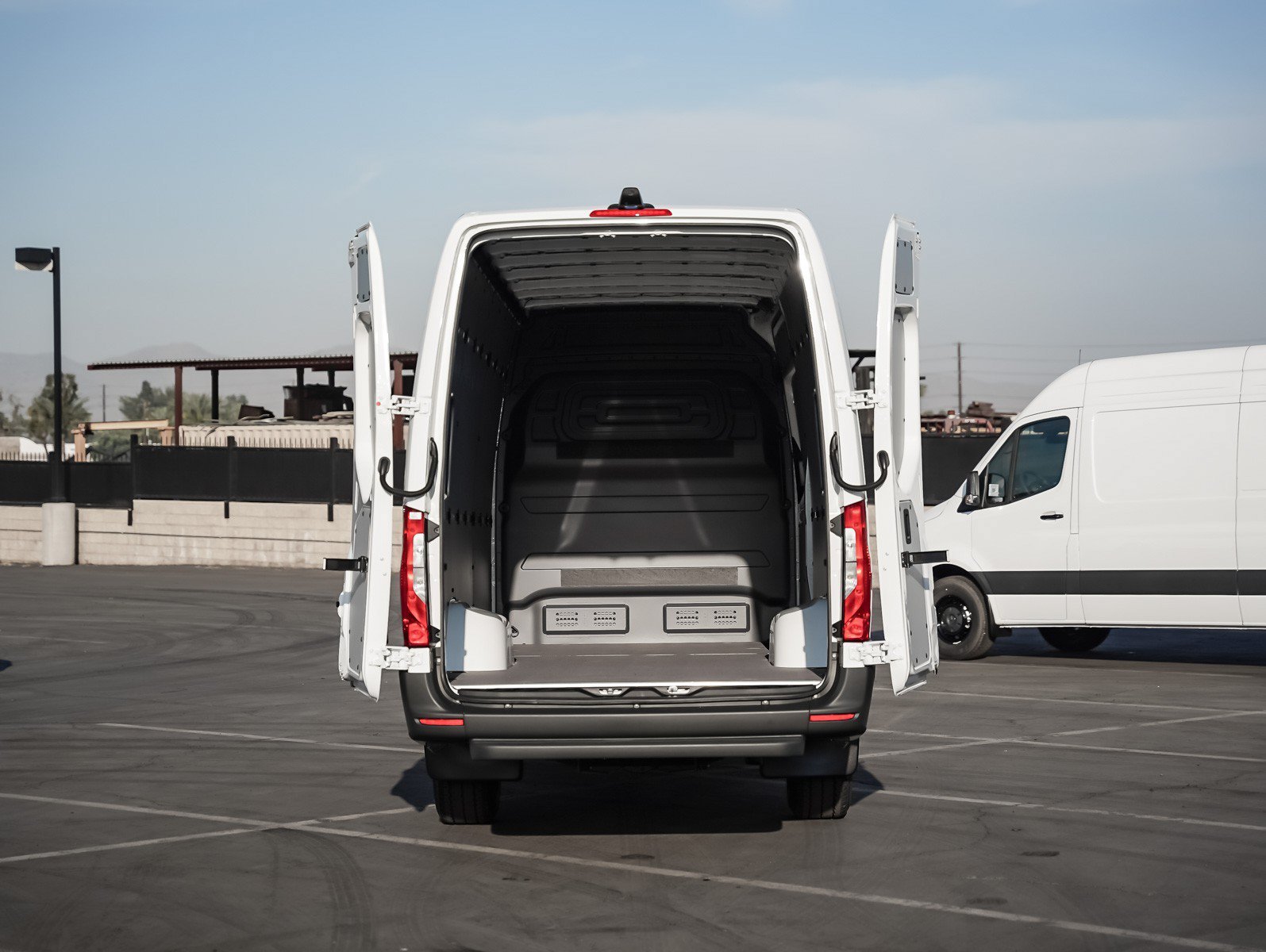 New 2026 Arctic White Mercedes-Benz 3500XD High Roof I4 Diesel HO 170 Extended RWD image 7