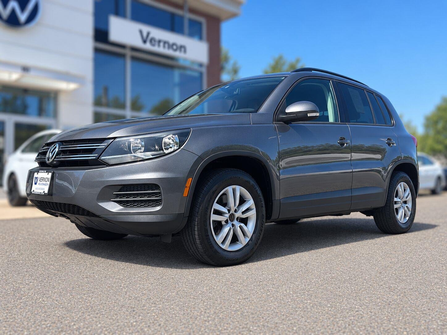 Used 2016 Volkswagen Tiguan S with VIN WVGAV7AX3GW559975 for sale in Vernon, CT