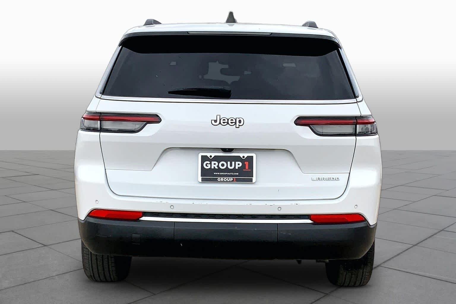 Used 2024 Bright White Clearcoat Jeep Laredo image 5