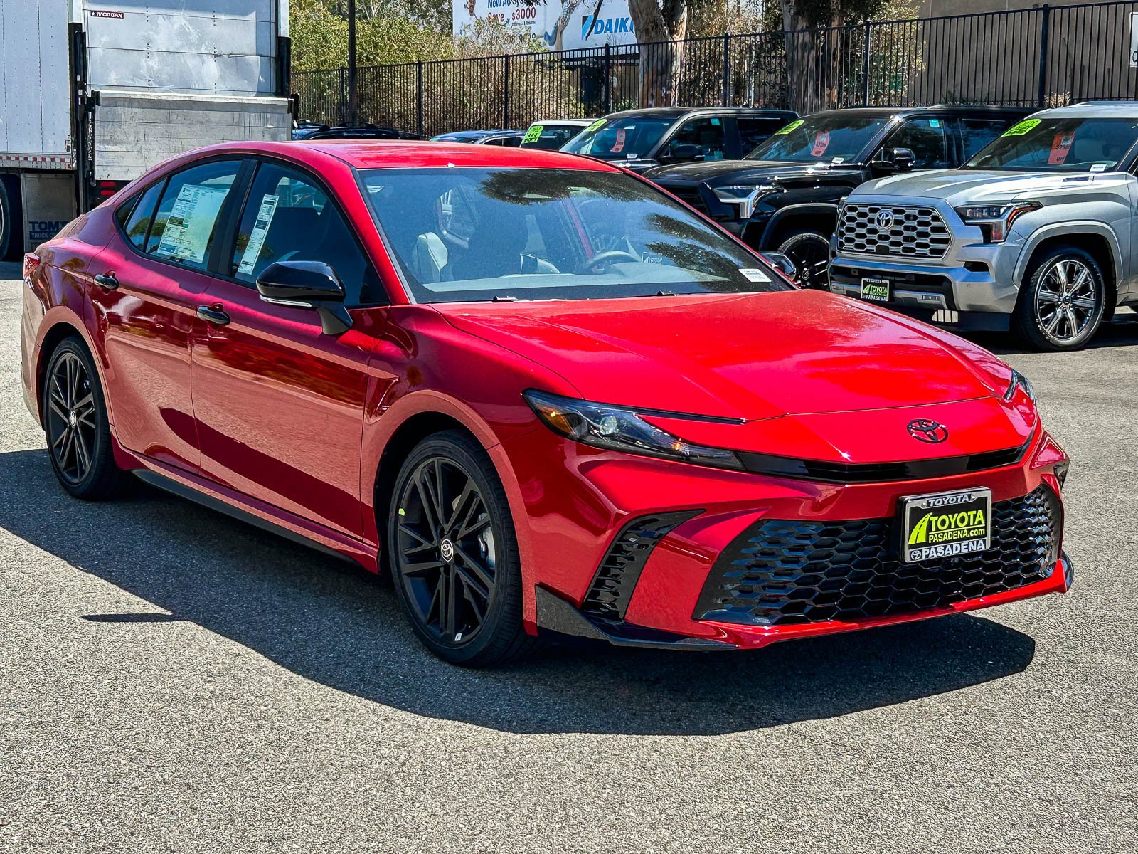 New 2026 Supersonic Red Toyota Nightshade image 3