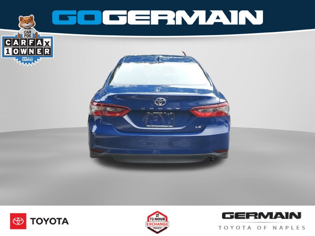 Certified Used 2024 Blue Toyota LE image 11