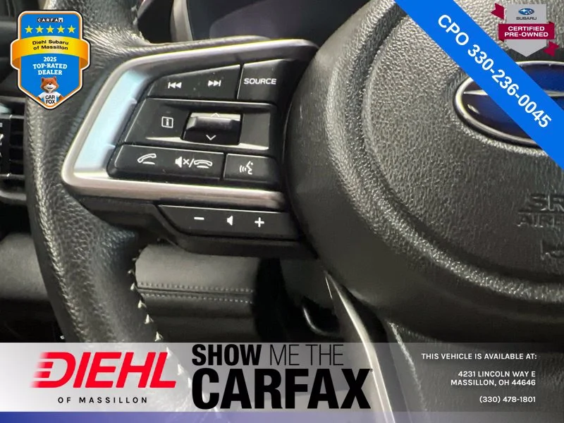 Certified Used 2025 Black Subaru Limited image 27
