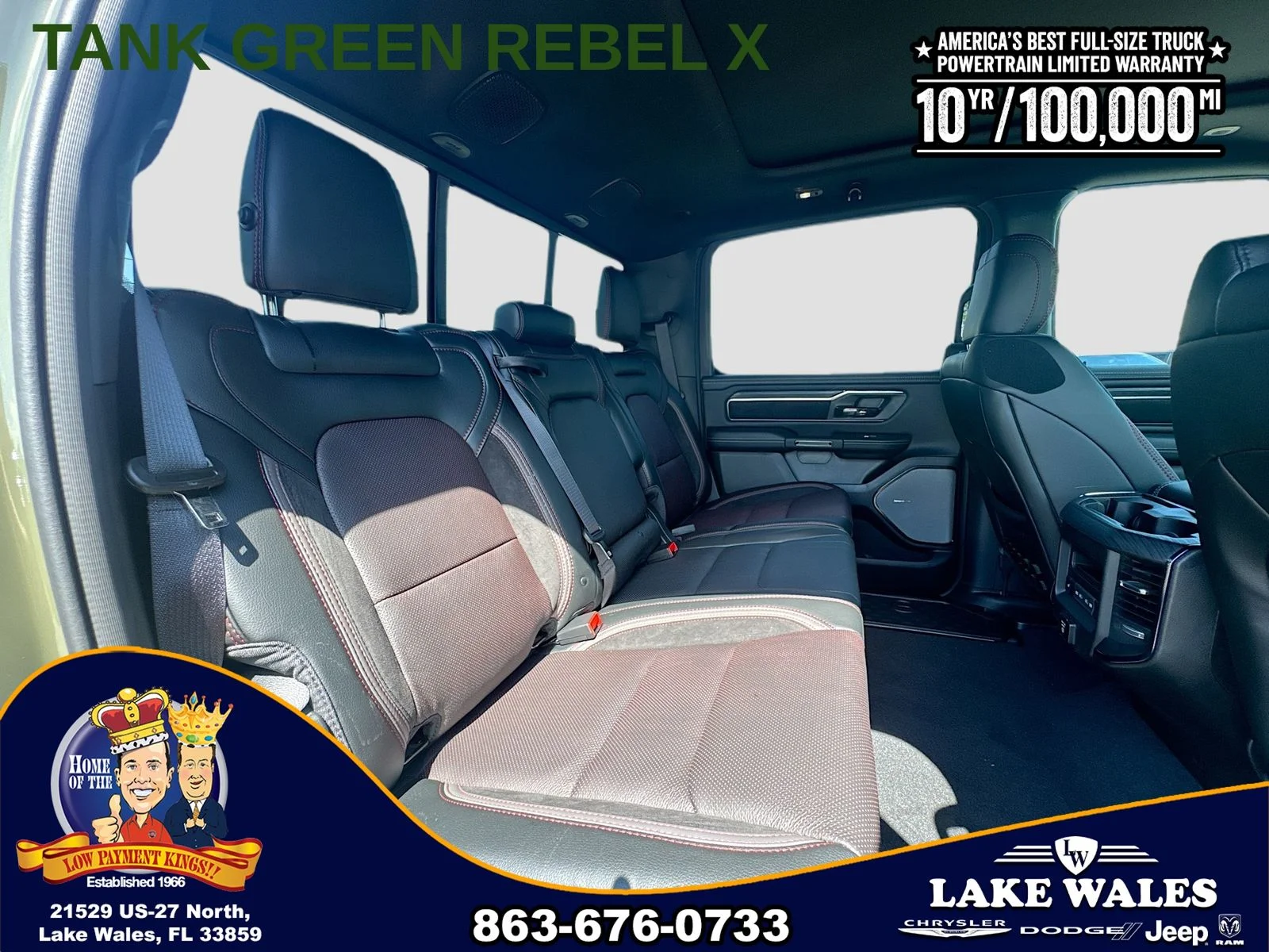 New 2026 Tank Exterior Paint RAM REBEL image 28