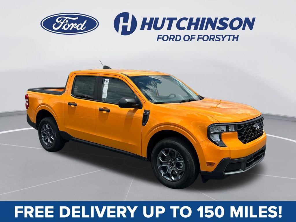 Orange Fury Metallic Tri-Coat 2026 Ford Maverick Pickup Truck Front-Wheel Drive