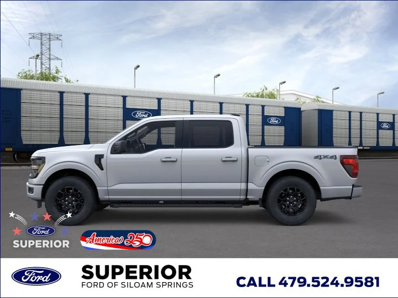New 2026 Iconic Silver Ford XLT image 3