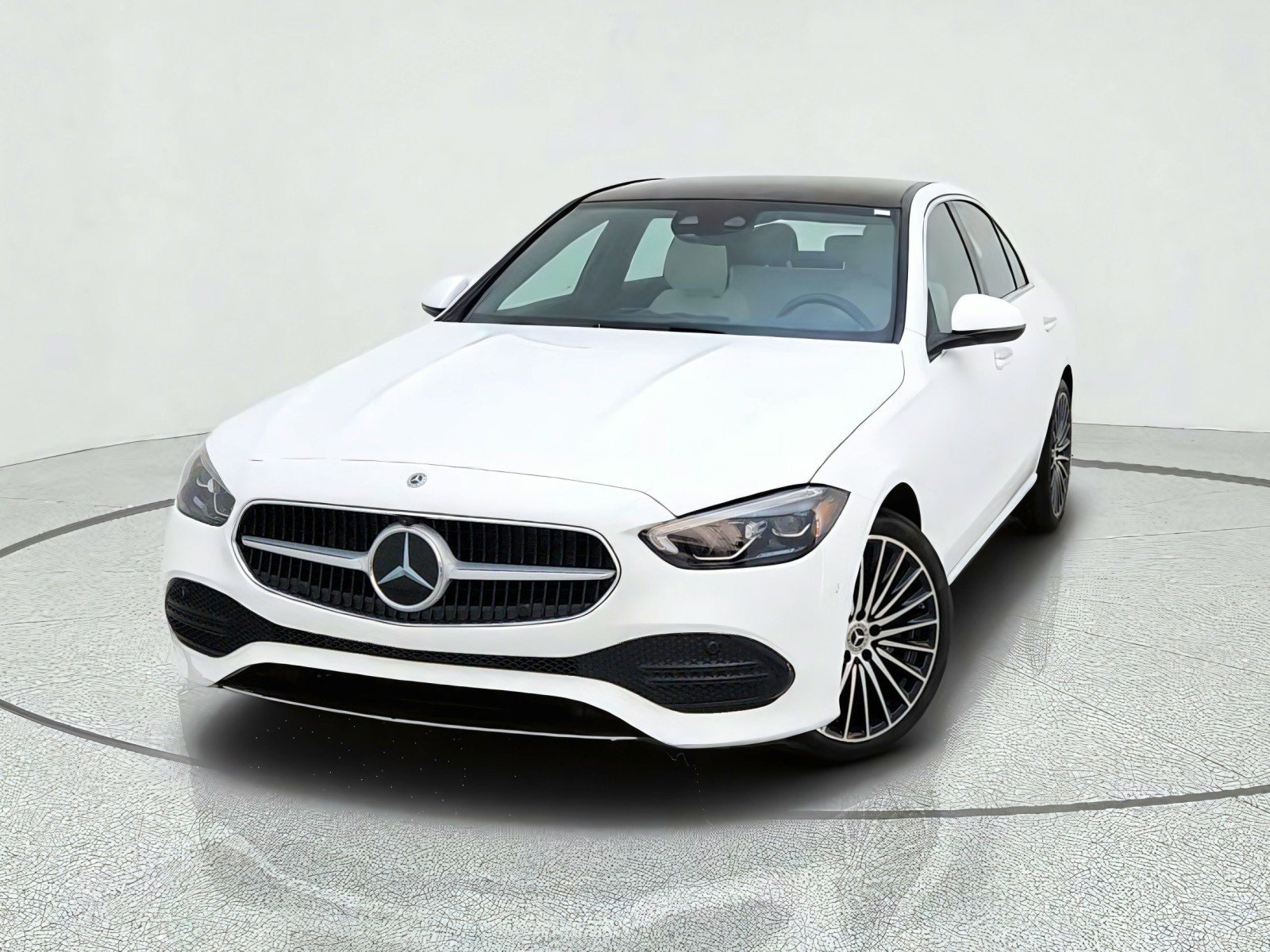 New 2026 Polar White Mercedes-Benz C 300 Sedan image 2