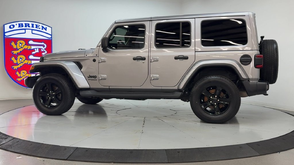 Used 2021 Billet Silver Metallic Jeep Unlimited Sahara Altitude image 7