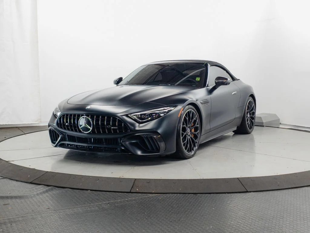Used 2024 Black Mercedes-Benz SL 63 AMG® S E Performance image 3