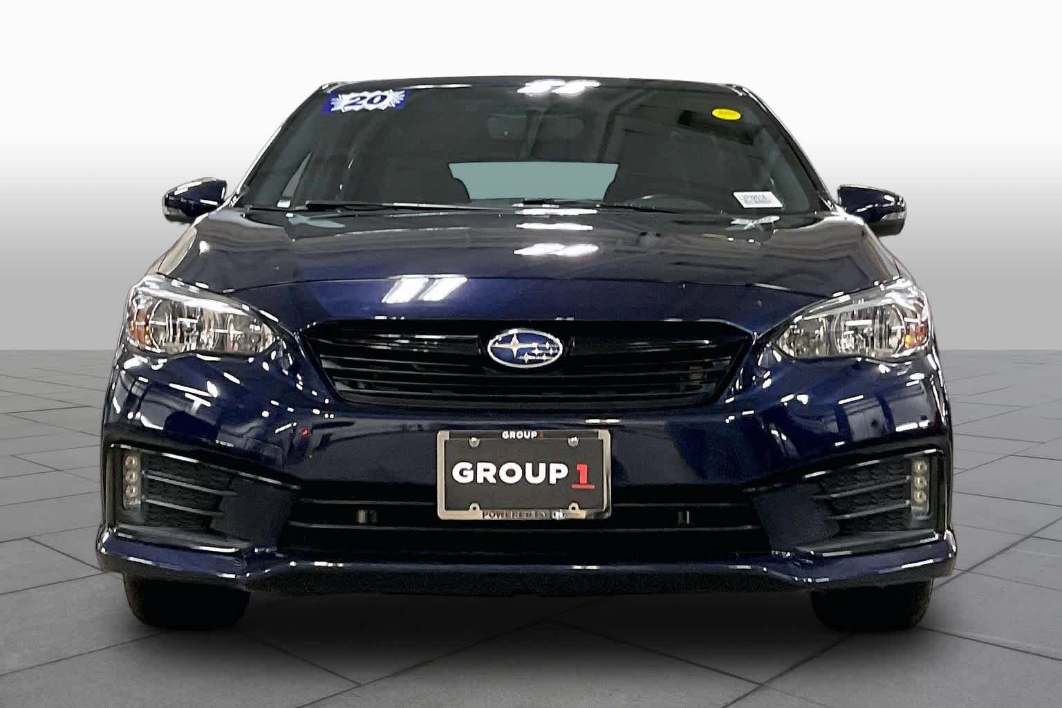 Used 2020 Dark Blue Pearl Subaru Sport image 4