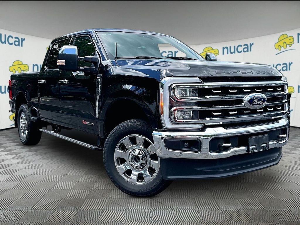 Used 2023 Black Ford Lariat image 1