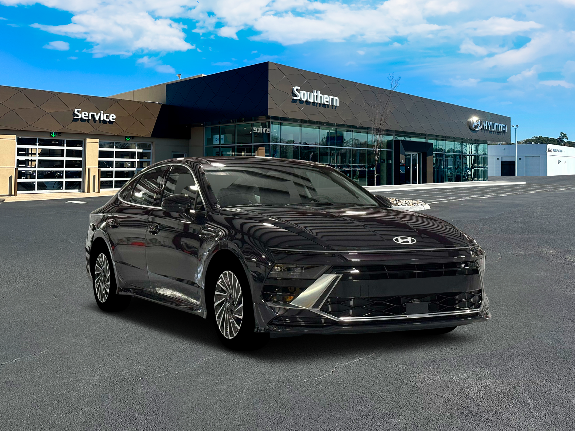 New 2026 Blue Hyundai SEL image 11