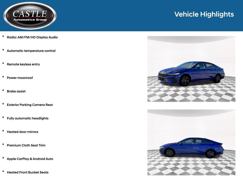 New 2026 Blue Hyundai SEL Sport image 3