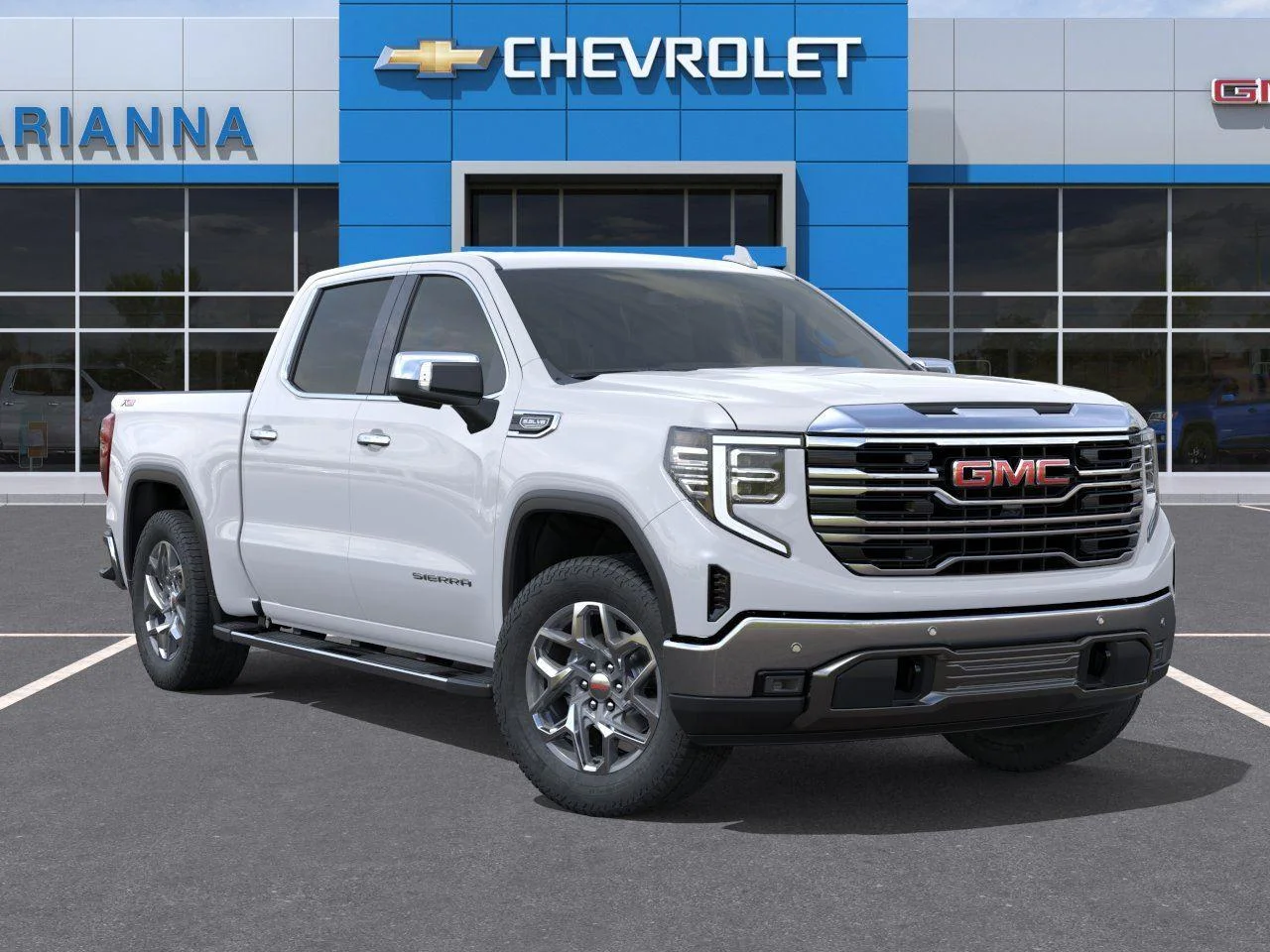 New 2026 Summit White GMC SLT image 7