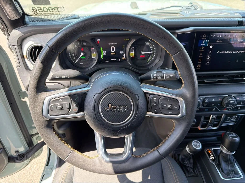 Used 2024 Gray Jeep Sahara 4xe image 11