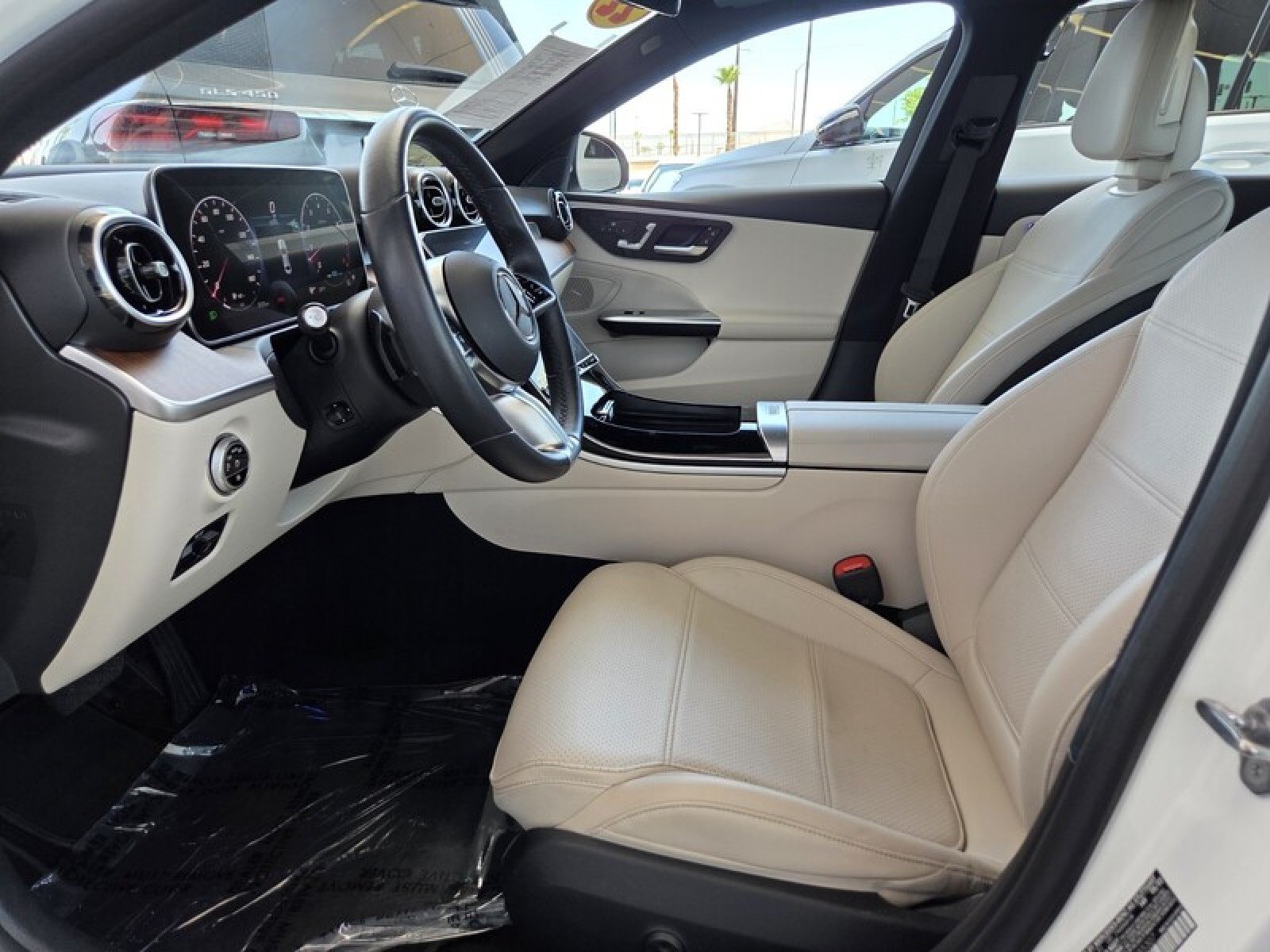 Certified Used 2022 Polar White Mercedes-Benz C 300 image 13