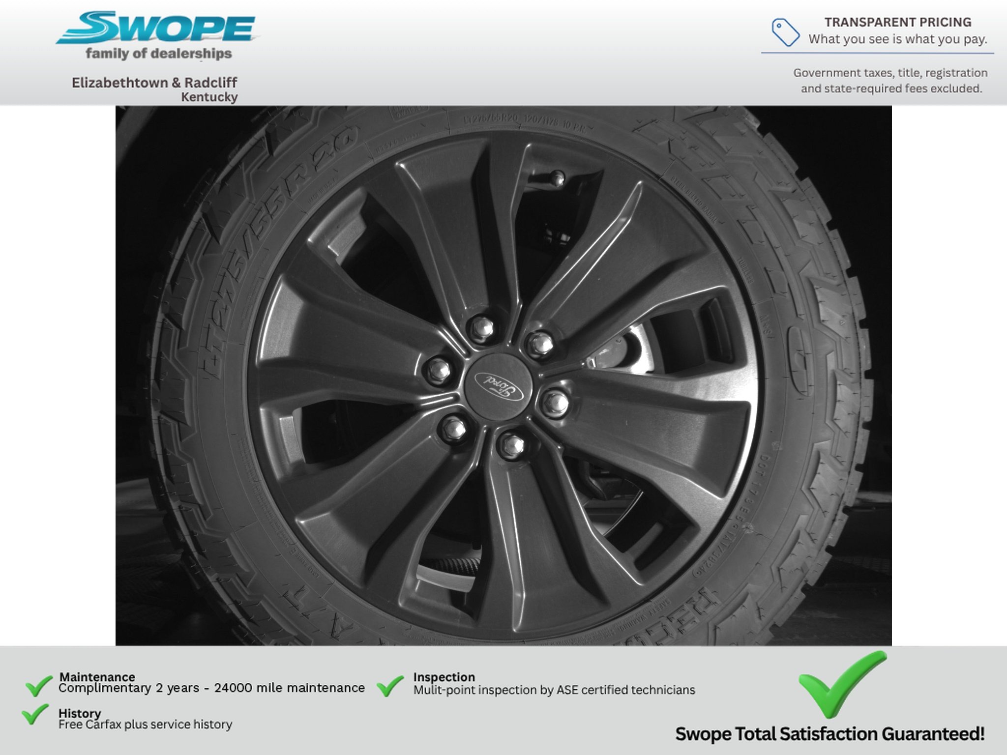 Used 2020 Magma Red Metallic Ford XLT image 23