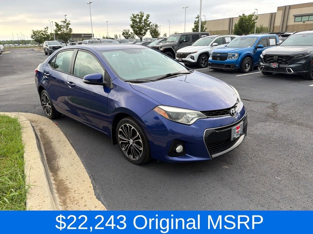 2016 Toyota Corolla S Plus