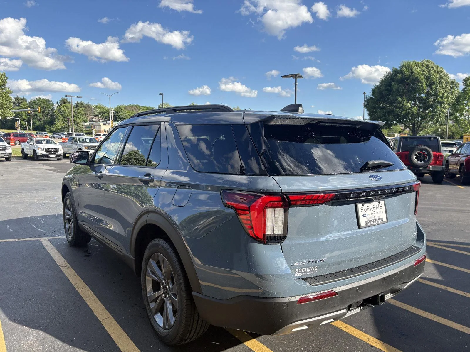 New 2026 Vapor Blue Metallic Ford Active image 4