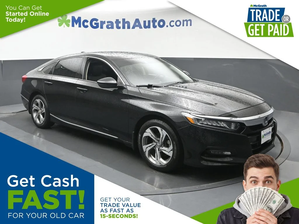 Used 2018 Black Honda EX-L image 1