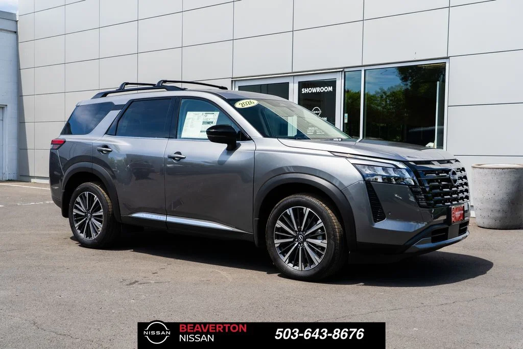 New 2026 Gun Metallic Nissan Platinum image 1