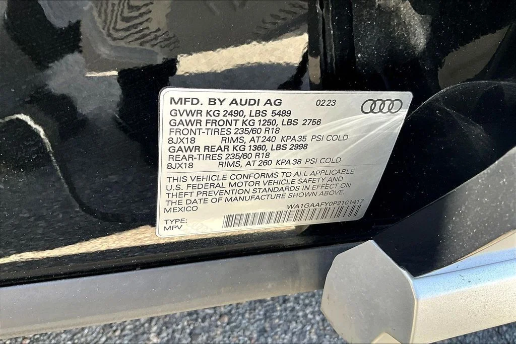 Used 2023 Black Audi 45 S line Premium image 18