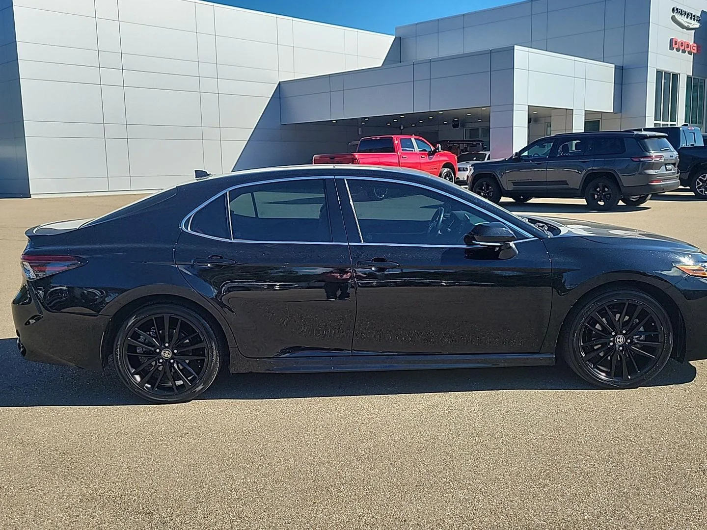 Used 2024 Midnight Black Metallic Toyota XSE image 15