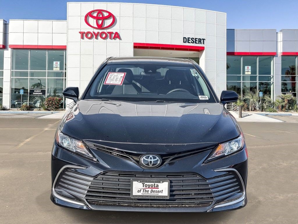 Certified Used 2024 Midnight Black Metallic Toyota LE image 2