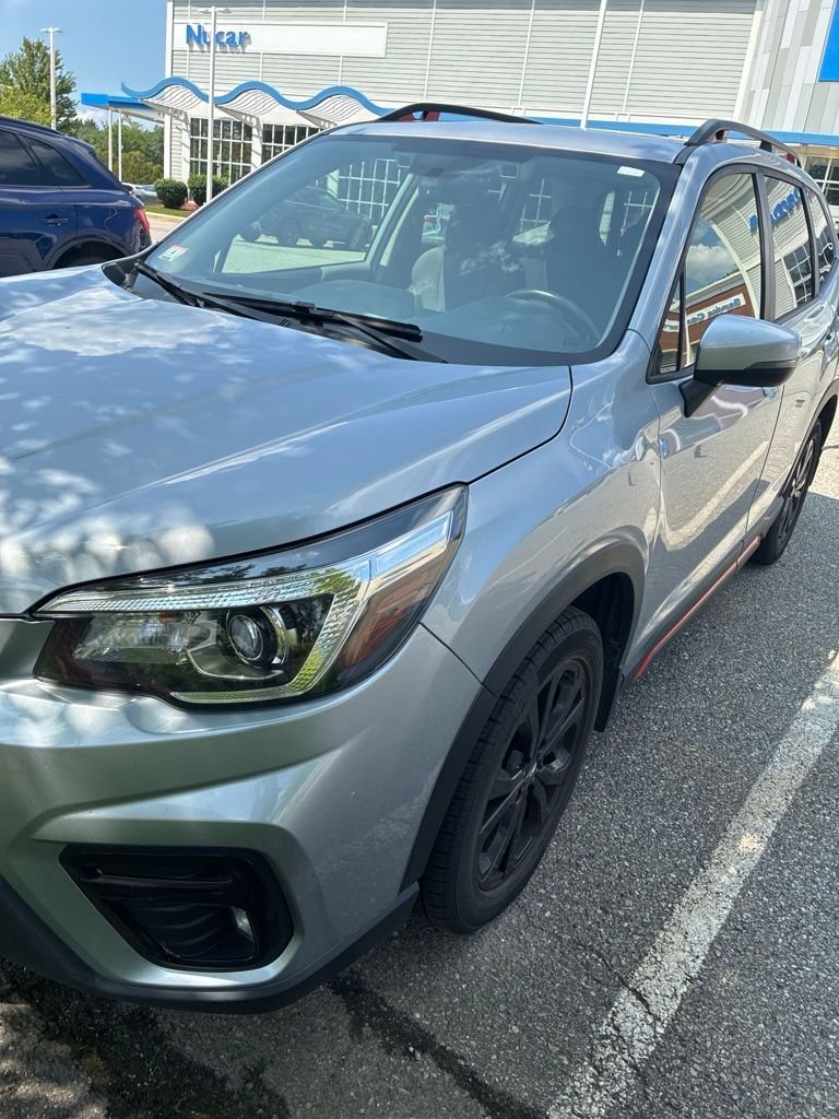 Used 2020 Silver Subaru Sport image 3