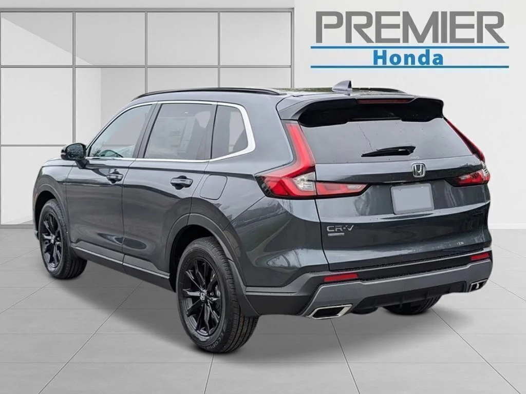New 2026 Meteorite Gray Metallic Honda AWD Sport Hybrid image 3