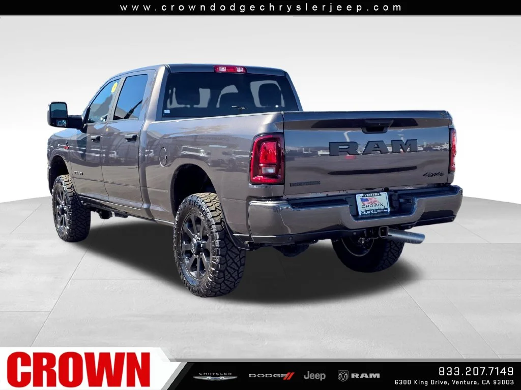 New 2026 Granite Crystal Metallic Clear-Coat Exterior Paint RAM Big Horn image 7